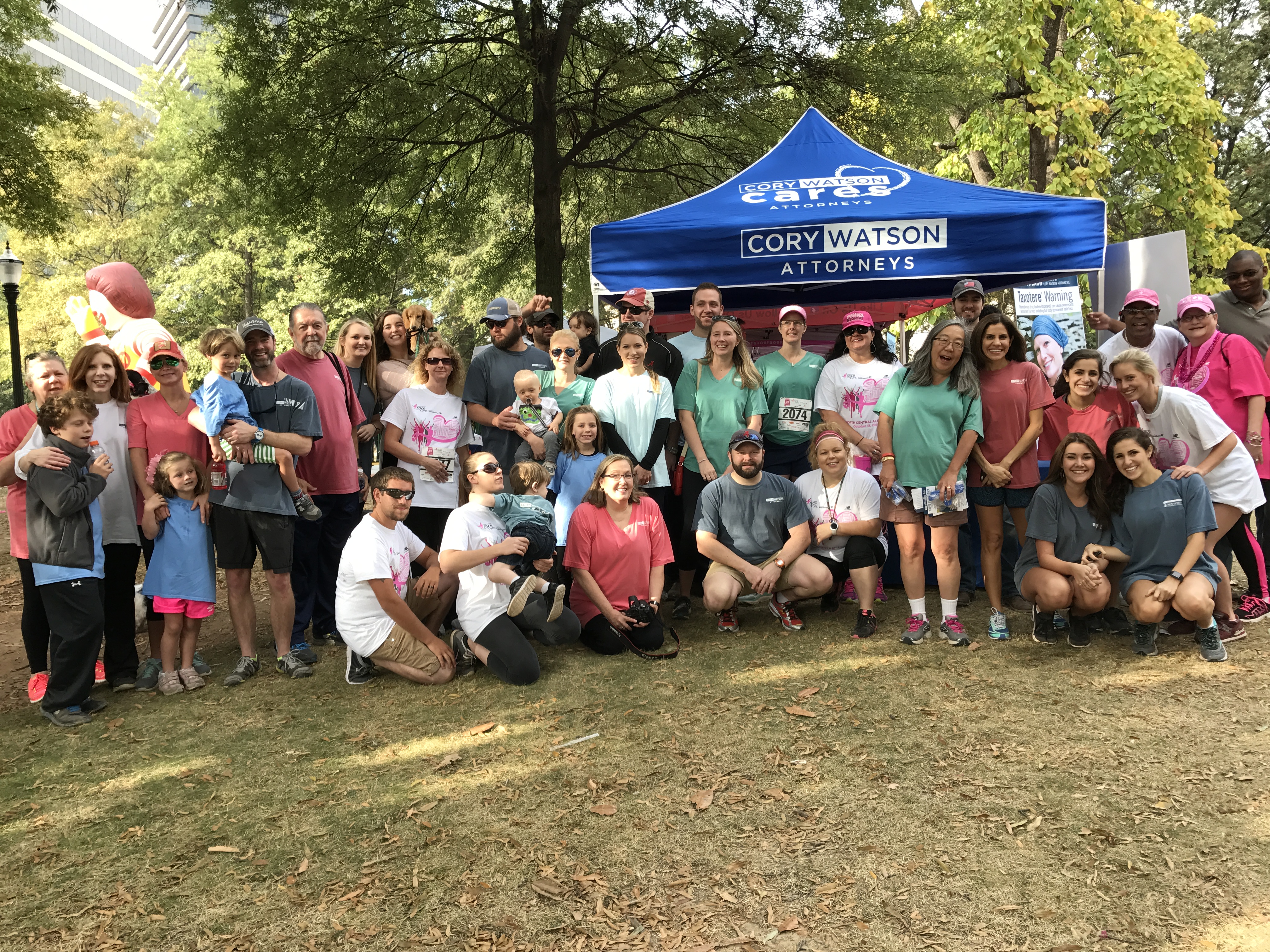 Cory Watson Cares: North Central Alabama - Susan G. Komen Race for the Cure 2016