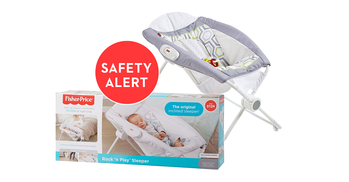 Fisher Price Rock n Play Sleeper Recall 2019 Cory Watson Attorneys Defective Product Liability