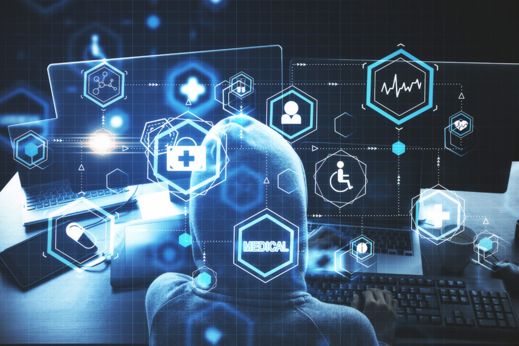 A Cybersecurity Professional Works on Medical Hacking Project to analyze the security gaps that led to the data breach
